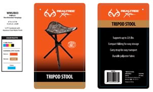 Photo 2: Tripod stool hang tag
